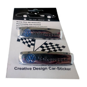 ΣΗΜΑ ΑΥΤΟΚΙΝΗΤΟΥ ΜΕΤΑΛΛΙΚΟ ΒΙΔΩΤΟ ΓΙΑ VW ΖΕΥ A15