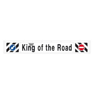 ΛΑΣΠΩΤΗΡΑΣ ΦΟΡΤΗΓΟΥ 3D KING OF THE ROAD ΛΕΥΚΟΣ 240x35cm ΜΕ ΕΝΔΕΙΞΗ ΠΡΟΣΠΕΡΑΣΗΣ 1ΤΕΜ.