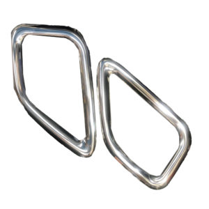 FIAT DOBLO 2014+ ΔΑΧΤΥΛΙΔΙΑ ΧΡΩΜΙΟΥ ΓΙΑ ΠΡΟΒΟΛΑΚΙΑ ΟΜΙΧΛΗΣ  ΠΛΑΣΤΙΚΑ 2ΤΕΜ.