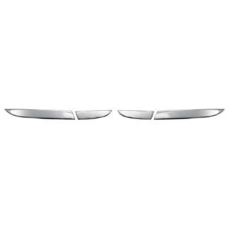 RENAULT CLIO 5D 2012+ ΦΡΥΔΑΚΙΑ ΚΑΤΩ ΠΙΣΩ ΦΑΝΑΡΙΩΝ ΧΡΩΜΙΟ ΜΕΤΑΛΛΙΚΑ 2ΤΕΜ.