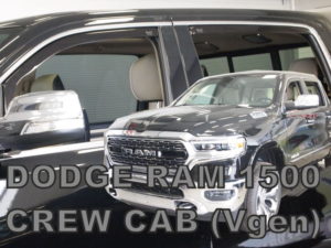 DODGE RAM 1500 CREW CAB (ΔΙΠΛΟΚΑΜΠΙΝΟ) 4D 2019+ ΣΕΤ ΑΝΕΜΟΘΡΑΥΣΤΕΣ ΑΥΤΟΚΙΝΗΤΟΥ ΑΠΟ ΕΥΚΑΜΠΤΟ ΦΙΜΕ ΠΛΑΣΤΙΚΟ HEKO – 4 ΤΕΜ.