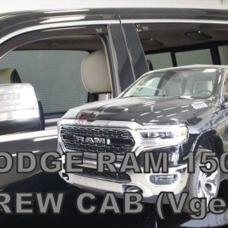 DODGE RAM 1500 CREW CAB (ΔΙΠΛΟΚΑΜΠΙΝΟ) 4D 2019+ ΣΕΤ ΑΝΕΜΟΘΡΑΥΣΤΕΣ ΑΥΤΟΚΙΝΗΤΟΥ ΑΠΟ ΕΥΚΑΜΠΤΟ ΦΙΜΕ ΠΛΑΣΤΙΚΟ HEKO - 4 ΤΕΜ.