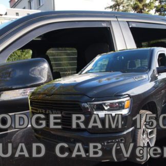 DODGE RAM 1500 4D 2019+ (QUAD CAB) 1,5 ΚΑΜΠΙΝΑ ΣΕΤ ΑΝΕΜΟΘΡΑΥΣΤΕΣ ΑΥΤΟΚΙΝΗΤΟΥ ΑΠΟ ΕΥΚΑΜΠΤΟ ΦΙΜΕ ΠΛΑΣΤΙΚΟ HEKO - 4 ΤΕΜ.
