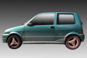 FIAT CINQUECENTO ΜAΣΠΙΕ (ΖΕΥΓΟΣ) ΠΛAΣΤΙΚΟ