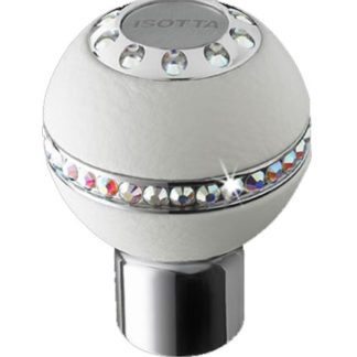 ΠΟΜΟΛΟ ΤΑΧΥΤΗΤΩΝ ΛΕΥΚΟ ΜΕ STRASS ΙSΟΤΤΑ - 1 ΤΕΜ.