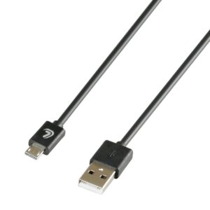 ΚΑΛΩΔΙΟ ΦΟΡΤΙΣΗΣ ΚΑΙ ΣΥΓΧΡΟΝΙΣΜΟΥ MICRO USB 200cm ΜΑΥΡΟ ESSENTIALS LAMPA – 1 ΤΕΜ.