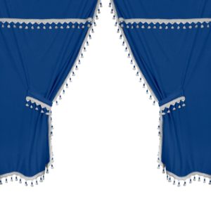 ΣΕΤ ΚΟΥΡΤΙΝΕΣ ΝΤΑΛΙΚΑΣ PREMIER SMART CABIN ΜΠΛΕ 5ΤΕΜ.