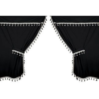 ΣΕΤ ΚΟΥΡΤΙΝΑΚΙΑ-ΣΚΙΑΣΤΡΑ ΦΟΡΤΗΓΟΥ ΜΑΥΡΟ