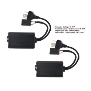 ΑΝΤΙΣΤΑΣΗ CAN-BUS ΓΙΑ LED ΚΙΤ H4  12V (ΑΝΤΙΣΤΑΣΗ-ΨΕΥΤΗΣ-CANCELLER) SIMONI RACING – 2 TEM.