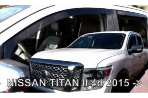 NISSAN TITAN 4D 2015+ ΣΕΤ ΑΝΕΜΟΘΡΑΥΣΤΕΣ ΑΥΤΟΚΙΝΗΤΟΥ ΑΠΟ ΕΥΚΑΜΠΤΟ ΦΙΜΕ ΠΛΑΣΤΙΚΟ HEKO – 4 ΤΕΜ.