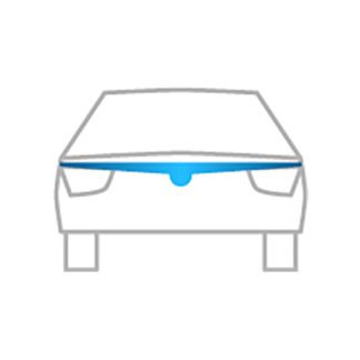 VOLKSWAGEN SHARAN 2 2010+ ΑΝΕΜΟΘΡΑΥΣΤΗΣ ΚΑΠΩ ΑΥΤΟΚΙΝΗΤΟΥ ΑΠΟ ΕΥΚΑΜΠΤΟ ΦΙΜΕ ΠΛΑΣΤΙΚΟ HEKO - 1 ΤΕΜ.