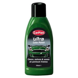 ΥΓΡΟ ΓΥΑΛΙΣΜΑΤΟΣ ΒΑΦΗΣ ΜΕ ΠΡΑΣΙΝΟ ΧΡΩΜΑ CARPLAN ULTRA COLOR POLISH GREEN 500ML