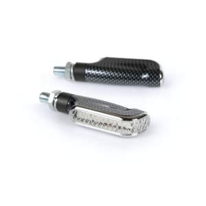 ΦΛΑΣ MOTO ΠΙΣΩ 12V LED SMD POWER VIEW CARBON – 2ΤΕΜ.