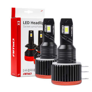ΛΑΜΠΕΣ LED H15 9-16V 90W 6.500K 9900lm CANBUS ΜΕ ΑΝΕΜΙΣΤΗΡΑΚΙ X3 SERIES AMIO – 2ΤΕΜ.