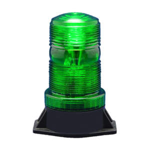 Φάρος Ασφαλείας Αυτοκινήτου Βιδωτός Πράσινος Led 12V/24V