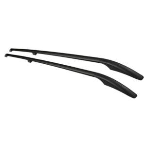 FIAT DOBLO 2010+ /OPEL COMBO 2010-2018  ΠΑΡΑΛΛΗΛΕΣ ΜΠΑΡΕΣ ΟΡΟΦΗΣ ΑΛΟΥΜΙΝΙΟΥ L2 ΜΑΥΡΕΣ OMTEC – 2 TEM.