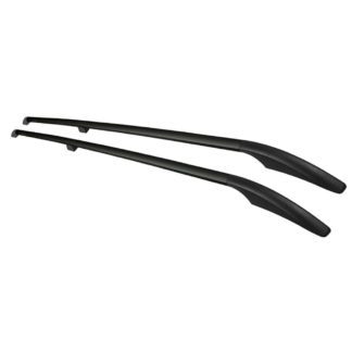 FIAT DOBLO 2010+ /OPEL COMBO 2010-2018 ΠΑΡΑΛΛΗΛΕΣ ΜΠΑΡΕΣ ΟΡΟΦΗΣ ΑΛΟΥΜΙΝΙΟΥ L2 ΜΑΥΡΕΣ OMTEC - 2 TEM.