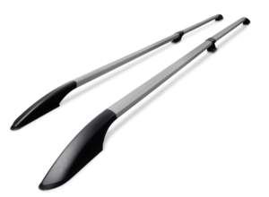 FIAT DOBLO 2010+ /OPEL COMBO 2010-2018  ΠΑΡΑΛΛΗΛΕΣ ΜΠΑΡΕΣ ΟΡΟΦΗΣ ΑΛΟΥΜΙΝΙΟΥ L2 OMTEC – 2 TEM.