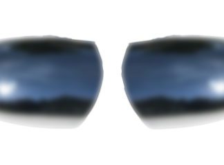 HYUNDAI ACCENT SD 2005-2011 ΚΑΠΑΚΙΑ ΚΑΘΡΕΦΤΩΝ ΧΡΩΜΙΟΥ ΣΑΤΙΝΕ 2 ΤΕΜ. ΠΛΑΣΤΙΚΑ