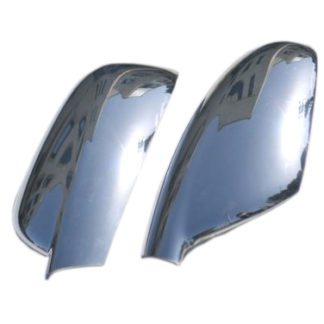 PEUGEOT 307 HB 5D/SW/CC 2001-2008 / PEUGEOT 407 SD/SW/CP 2004-2010 ΚΑΠΑΚΙΑ ΚΑΘΡΕΦΤΩΝ ΧΡΩΜΙΟΥ 2 ΤΕΜ. ΠΛΑΣΤΙΚΑ