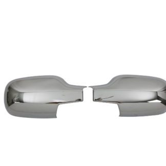 RENAULT MEGANE 3/4/5D 2004-2010 / RENAULT SCENIC II MPV 2003-2009 ΚΑΠΑΚΙΑ ΚΑΘΡΕΦΤΩΝ ΧΡΩΜΙΟΥ 2 ΤΕΜ. ΠΛΑΣΤΙΚΑ