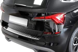 SKODA KAMIQ 2019+​ ​TRIM ΜΑΡΚΕ ΠΟΡΤ ΜΠΑΓΚΑΖ ΧΡΩΜΙΟ ΜΕΤΑΛΛΙΚΟ S-DIZAYN – 1 TEM.