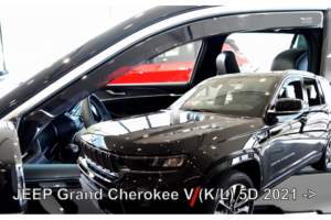 JEEP GRAND CHEROKEE WL 5D 2021+ ΣΕΤ ΑΝΕΜΟΘΡΑΥΣΤΕΣ ΑΥΤΟΚΙΝΗΤΟΥ ΑΠΟ ΕΥΚΑΜΠΤΟ ΦΙΜΕ ΠΛΑΣΤΙΚΟ HEKO – 4 ΤΕΜ.