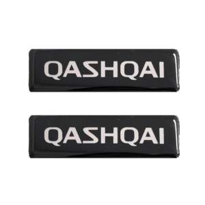 NISSAN QASHQAI ΣΗΜΑΤΑ ΒΙΔΩΤΑ 10 Χ 3 cm ΕΠΟΞΕΙΔΙΚΗΣ ΡΥΤΙΝΗΣ (ΥΓΡΟ ΓΥΑΛΙ) ΣΕ ΜΑΥΡΟ/ΧΡΩΜΙΟ ΓΙΑ ΠΑΤΑΚΙΑ – 2 ΤΕΜ.