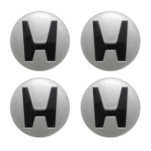 HONDA ΤΑΠΕΣ ΚΕΝΤΡΟΥ ΖΑΝΤΑΣ ΓΚΡΙ/ΜΑΥΡΟ ΚΟΥΜΠΩΤΕΣ 4ΤΕΜ.