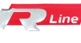 R LINE (VW) ΑΥΤΟΚΟΛΛΗΤΟ ΣΗΜΑ ΚΟΚΚΙΝΟ/ΧΡΩΜΙΟ 7,5x2,1cm ΜΕ ΕΠΙΚΑΛΥΨΗ ΕΠΟΞΕΙΔΙΚΗΣ ΡΥΤΙΝΗΣ - 1 ΤΕΜ.