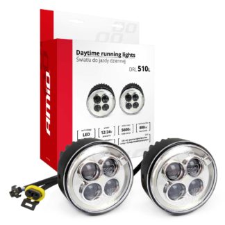 ΦΩΤΑ ΗΜΕΡΑΣ DRL 510L 12V 11,16W 8xSMD LED 800lm ΣΤΡΟΓΓΥΛΟΙ 70mm ΑΜΙΟ 2ΤΕΜ