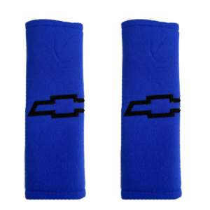 CHEVROLET ΜΑΞΙΛΑΡΑΚΙΑ ΓΙΑ ΖΩΝΗ ΑΣΦΑΛΕΙΑΣ 21 X 7,5 cm ΣΕ ΜΠΛΕ ΧΡΩΜΑ ΜΕ ΜΑΥΡΟ LOGO – 2 ΤΕΜ.