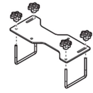 ΣΥΣΤΗΜΑ ΔΕΣΗΣ (ΕΞΩΤΕΡΙΚΟ) ΓΙΑ ΣΩΛΗΝΑ ΜΕΤΑΦΟΡΑΣ ΦΟΡΤΙΟΥ L3100 ΓΙΑ ΕΠΑΓΓΕΛΜΑΤΙΚΕΣ ΜΠΑΡΕΣ ΟΡΟΦΗΣ MENABO