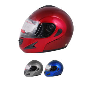 ΚΡΑΝΟΣ FULL FACE FLIP UP V200 LARGE – ΜΑΥΡΟ