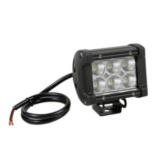 ΠΡΟΒΟΛΕΑΣ ΕΡΓΑΣΙΑΣ WL-6 9/32V 6 CREE LED 18W 1560LM 6.000K (112 x 113 x 66 mm) ΜΕ ΦΩΣ ΔΙΑΘΛΑΣΗΣ -1ΤΕΜ.