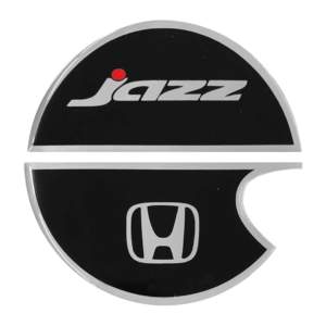 HONDA JAZZ 5D 2002-2008 ΑΥΤΟΚΟΛΛΗΤΟ ΤΑΠΑΣ ΡΕΖΕΡΒΟΥΑΡ 13,2 cm (2 ΜΕΡΗ) ΜΑΥΡΟ/ΧΡΩΜΙΟ ΜΕ ΕΠΙΚΑΛΥΨΗ ΕΠΟΞΕΙΔΙΚΗΣ ΡΥΤΙΝΗΣ (ΥΓΡΟ ΓΥΑΛΙ) – 1 ΤΕΜ.