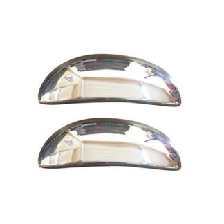 TOYOTA AYGO HB 3D 2005+ ΧΕΡΟΥΛΙΑ ΠΟΡΤΑΣ ΧΡΩΜΙΟ ΜΕΤΑΛΛΙΚΑ 2ΠΟΡΤΕΣ 2ΤΕΜ