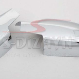 RENAULT MEGANE 2 04-10 Χρωμίου ABS Καπάκι Καθρέφτη