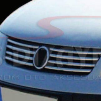 VW PASSAT 3B SD/SW 1998-2005 ΔΙΑΚΟΣΜΗΤΙΚΕΣ ΓΡΙΛΙΕΣ ΜΑΣΚΑΣ ΕΜΠΡΟΣ ΧΡΩΜΙΟΥ 8ΤΕΜ