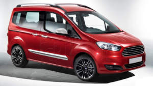 FORD COURIER 2014+  ΚΑΠΑΚΙΑ ΚΑΘΡΕΠΤΗ ΧΡΩΜΙΟ ​S-DIZAYN