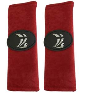 LADA ΜΑΞΙΛΑΡΑΚΙΑ ΓΙΑ ΖΩΝΗ ΑΣΦΑΛΕΙΑΣ 21 X 7,5 cm ΣΕ ΚΟΚΚΙΝΟ ΧΡΩΜΑ ΜΕ ΜΑΥΡΟ/ΑΣΗΜΙ LOGO – 2 ΤΕΜ.