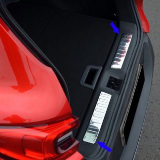 RENAULT KADJAR 2015+ TRIM ΜΑΡΚΕ ΠΟΡΤ ΜΠΑΓΚΑΖ ΧΡΩΜΙΟ ΜΕΤΑΛΛΙΚΟ S-DIZAYN - 2 ΤΕΜ.