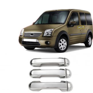 FORD TRANSIT CONNECT 2002-2014 ΧΕΡΟΥΛΙΑ ΠΟΡΤΑΣ ΧΡΩΜΙΟ ΜΕΤΑΛΛΙΚΟ 3ΤΕΜ.