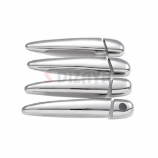 BMW ΣΕΙΡΑ 3 E46 SD/SW 1998-2003 ΧΕΡΟΥΛΙΑ ΠΟΡΤΑΣ ΧΡΩΜΙΟ ΜΕΤΑΛΛΙΚΑ S-DIZAYN - 4ΤΕΜ.