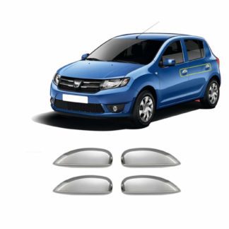 DACIA SANDERO 2 4D 2013+ ΧΕΡΟΥΛΙΑ ΠΟΡΤΑΣ ΧΡΩΜΙΟ ΜΕΤΑΛΛΙΚΑ 4ΤΕΜ