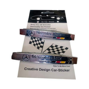 ΣΗΜΑ ΑΥΤΟΚΙΝΗΤΟΥ ΜΕΤΑΛΛΙΚΟ ΒΙΔΩΤΟ ΓΙΑ MERCEDES ΖΕΥ B3