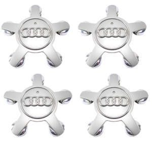 Τάπα Κέντρου Ζάντας Αστέρι Με 5 Ακίδες 7.5cm 4 Τεμάχια