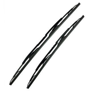 Υαλοκαθαριστήρες Μάκτρα Μαρκέ Μεταλλικοί Με Γραφιτούχο Λάστιχο Κιτ 2 τεμαχίων 65cm + 55cm 26"+22" Autogs