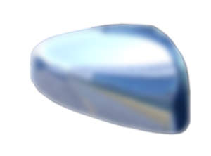 FORD TRANSIT VAN 2000-2014 ΚΑΠΑΚΙΑ ΚΑΘΡΕΦΤΩΝ ΧΡΩΜΙΟΥ ΣΑΤΙΝΕ 2 ΤΕΜ. ΠΛΑΣΤΙΚΑ