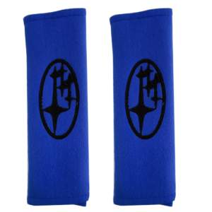 SUBARU ​ΜΑΞΙΛΑΡΑΚΙΑ ΓΙΑ ΖΩΝΗ ΑΣΦΑΛΕΙΑΣ 21 X 7,5 cm ΣΕ ΜΠΛΕ ΧΡΩΜΑ ΜΕ ΜΑΥΡΟ LOGO – 2 ΤΕΜ.